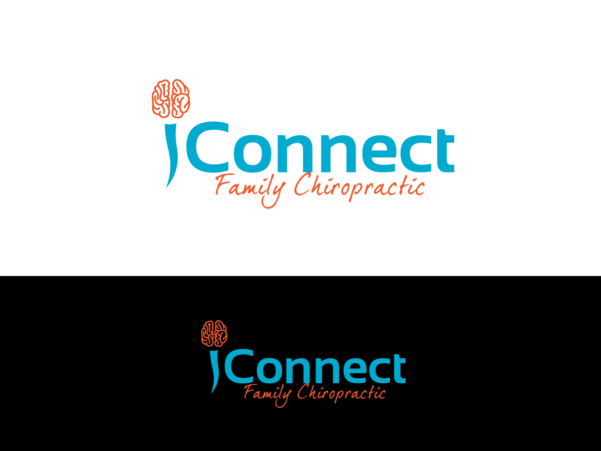 Logo-Design von InkNest Creative für iConnect Family Chiropractic | Design #12982526