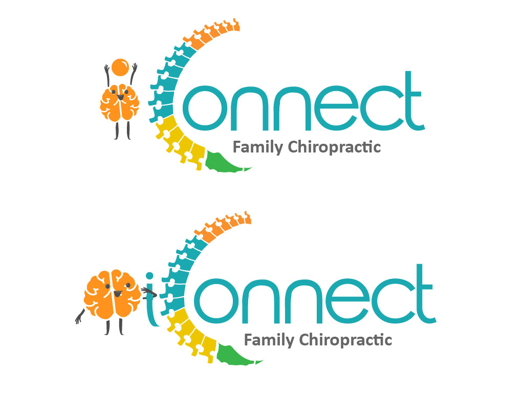 Logo-Design von Daniela Abril für iConnect Family Chiropractic | Design #12985174
