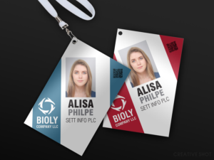 Conference Oversize Name Badge | Graphic Design by Creative Shots Studio