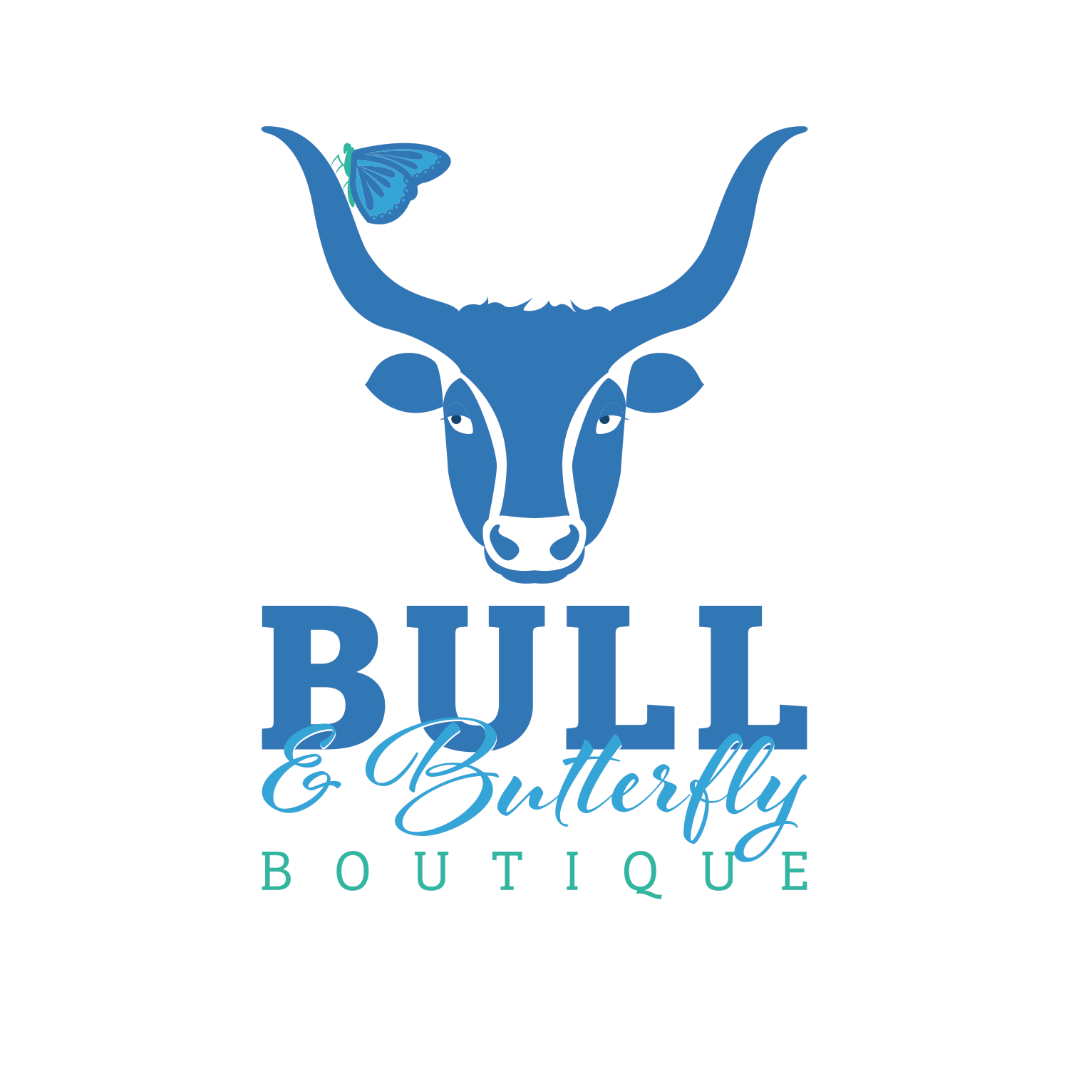 Logo Design by Spark the Fusion for Bull & Butterfly Home Decor | Design #13010593