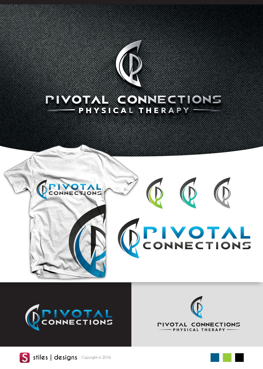 Logo Design by stiles1414 for Pivotal Connections Physical Therapy | Design #13087526
