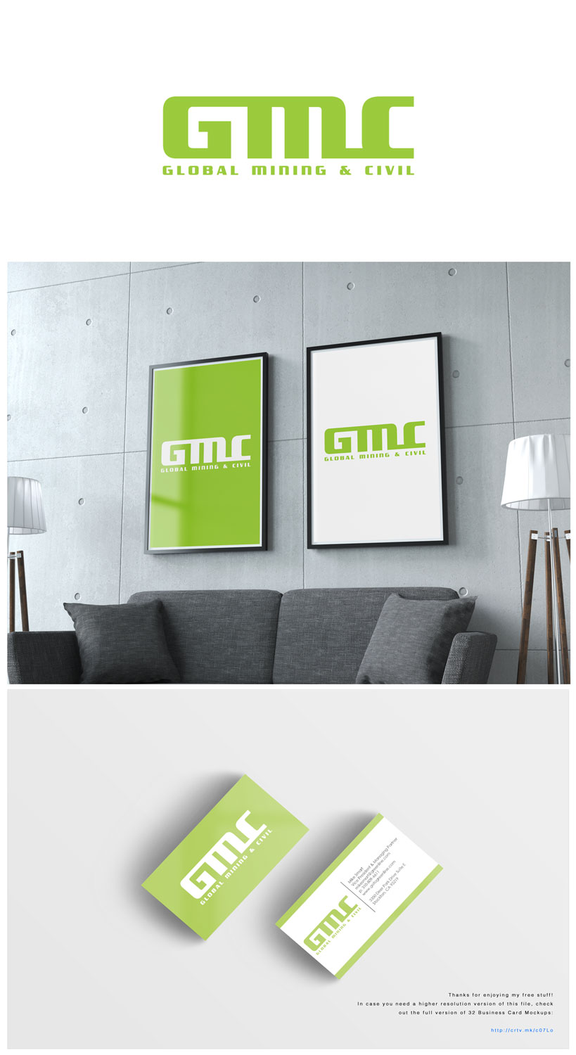 Diseño de Logo por golotadesign para Global Mining & Civil | Diseño #12988135