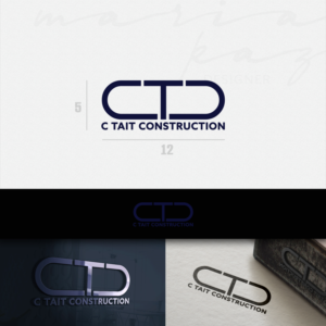 Logo Design by maria-kaz for C Tait construction ltd | Design: #13163084