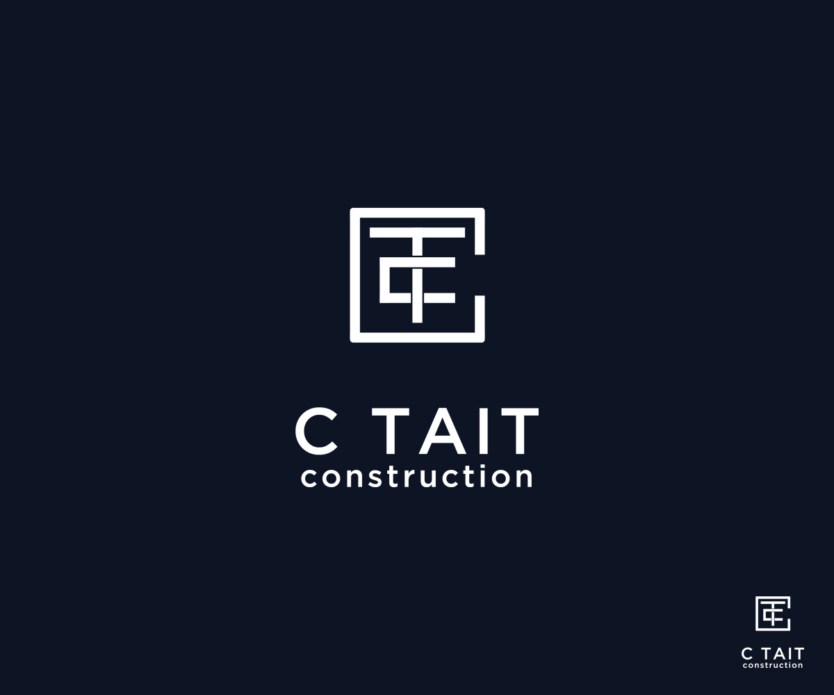 Logo Design by ATT for C Tait construction ltd | Design #13268485