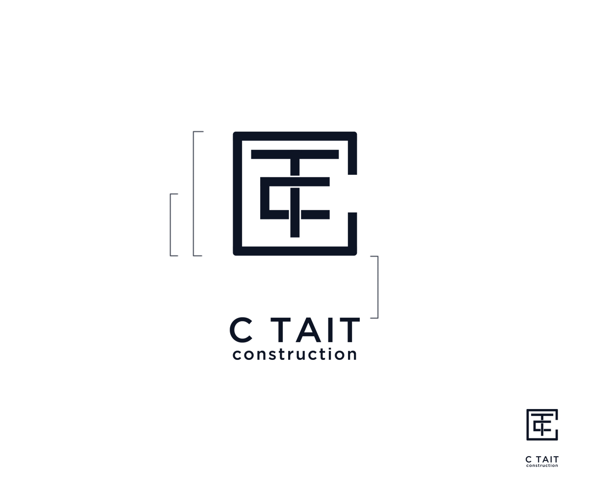 Logo Design by ATT for C Tait construction ltd | Design #13269447