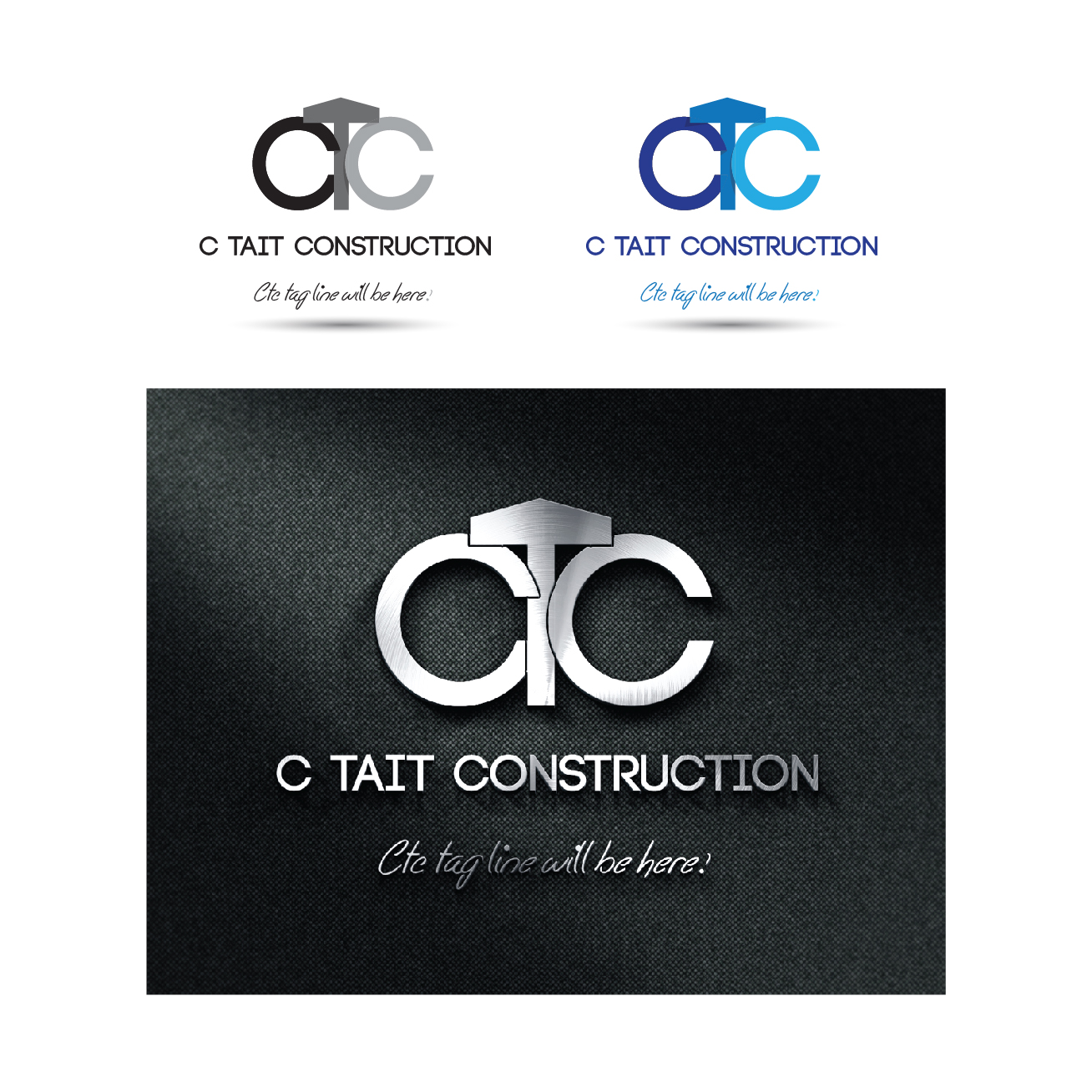 Logo Design by AccuSource for C Tait construction ltd | Design #12983097
