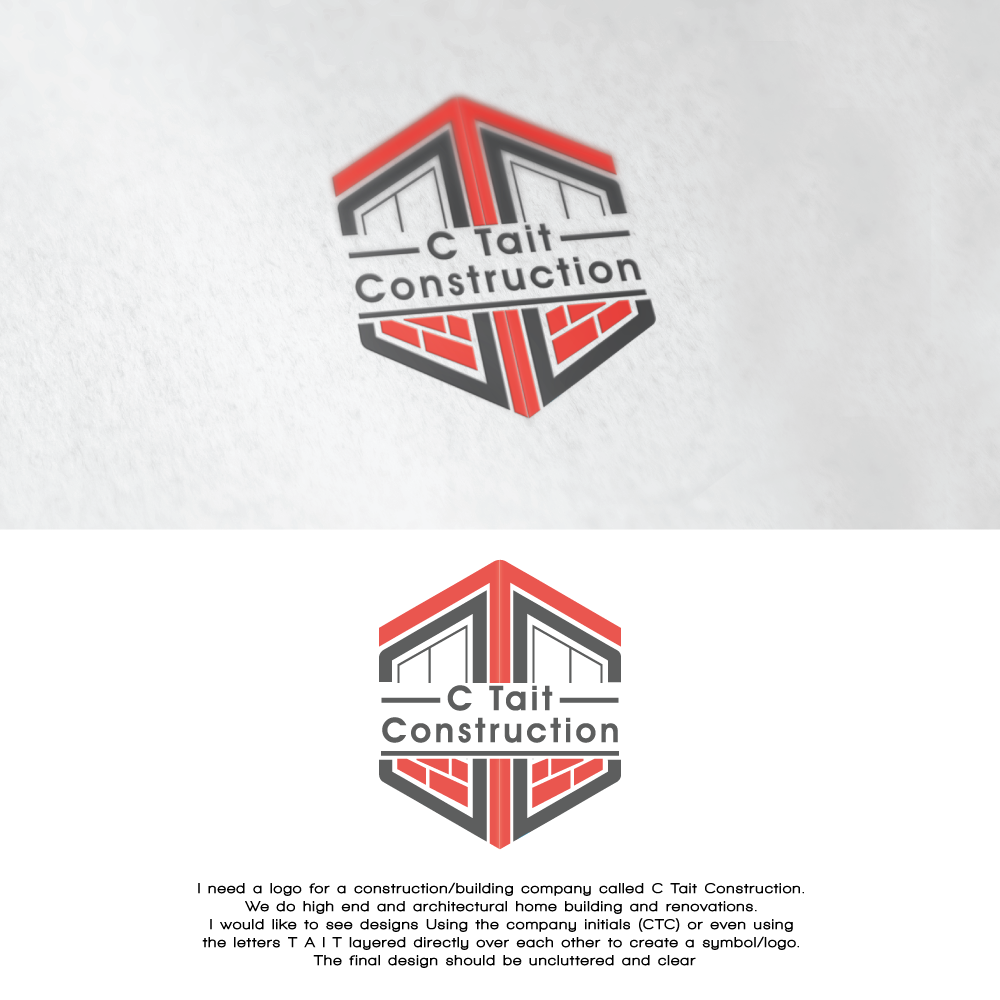 Logo Design by Danilo La-llaban for C Tait construction ltd | Design #12991353