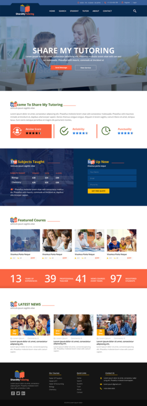 Web Design by arijit chowdhury for this project | Design #12986915