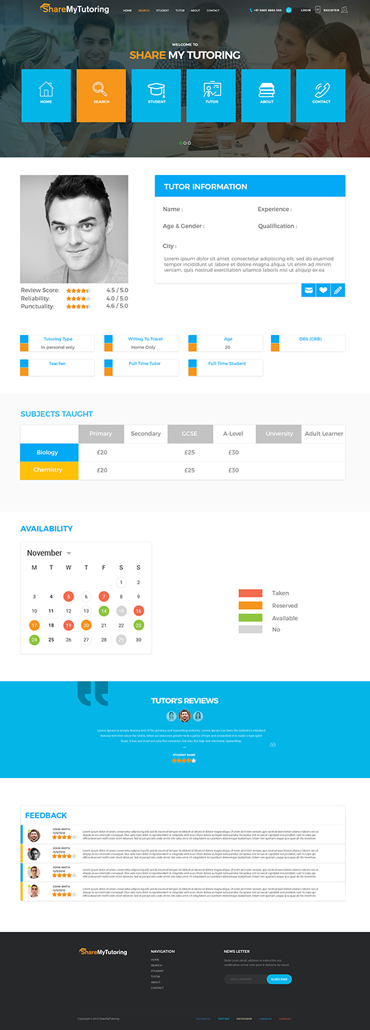 Web Design by MOATAZ AZAB for this project | Design #12984897
