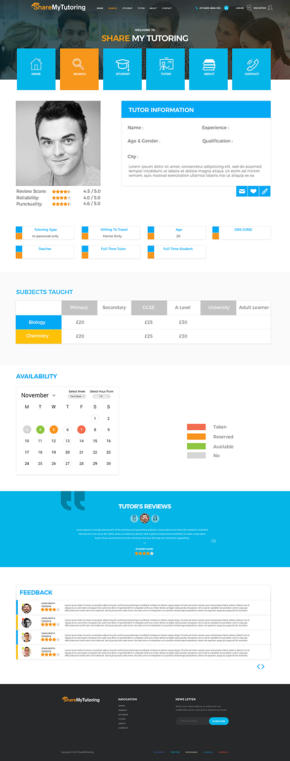 Diseño Web por MOATAZ AZAB para este proyecto | Diseño #12995214