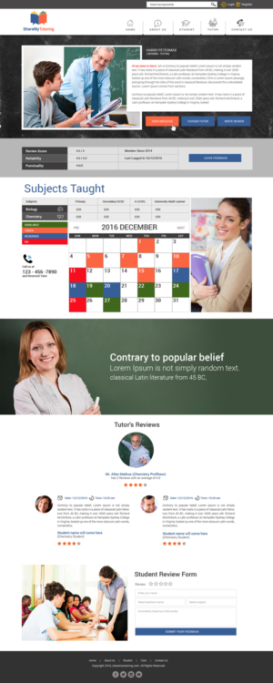 Web Design by nasrin.b 2 for this project | Design #13051507