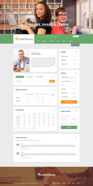 Web Design by Da Miracle for this project | Design #13025573