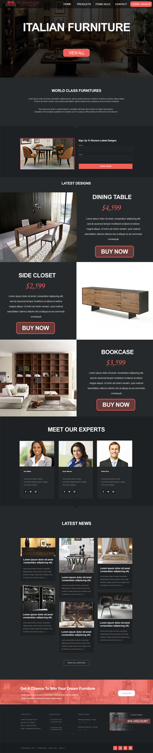 Web Design by ForeverNewbie for this project | Design #12997231