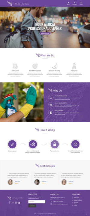 Web Design by pb for this project | Design: #13019690