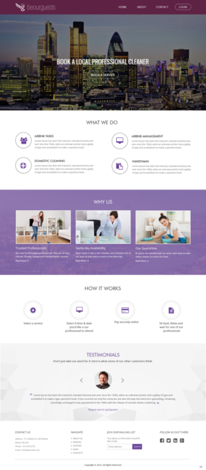 Web Design by pb for this project | Design: #13019692