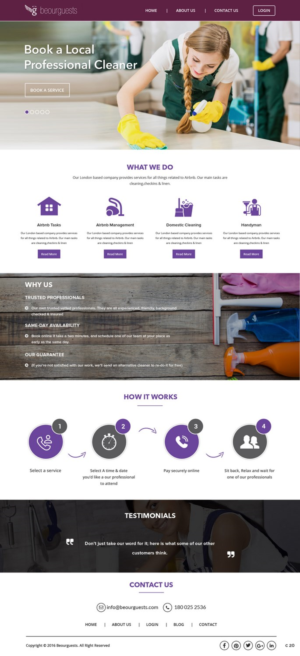 Web Design by pb for this project | Design: #13019699