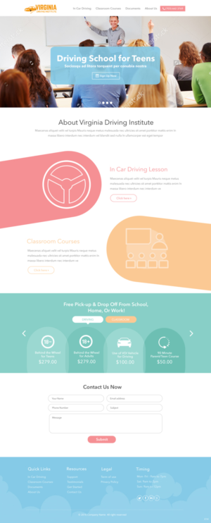 Web Design by pb for this project | Design: #13019808