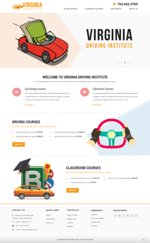 Web Design by pb for this project | Design: #13019819