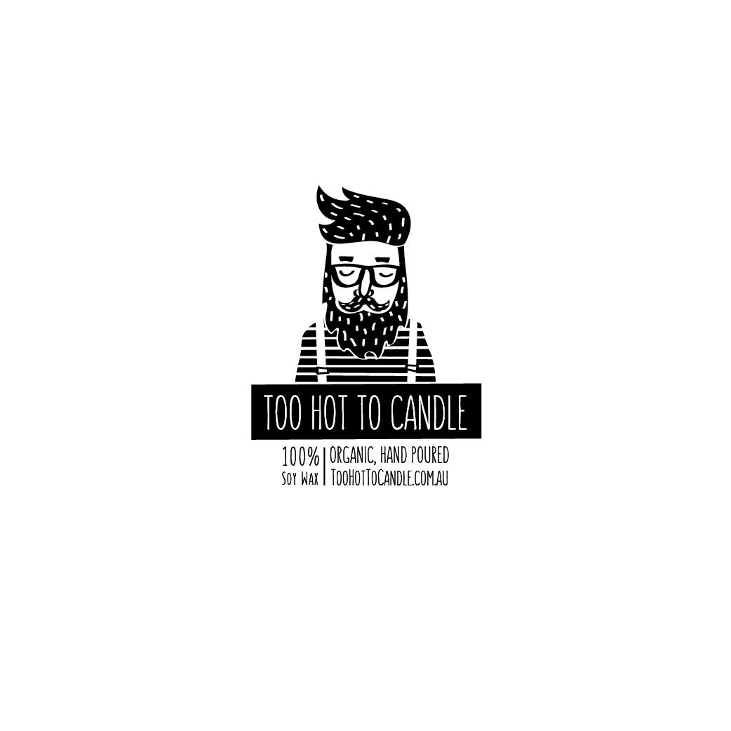 Logo Design by Irina Makedonska for Too Hot To Candle | Design #13050589