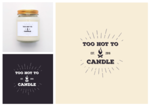 Diseño de Logo por Amduat Design para Too Hot To Candle | Diseño: #13009914