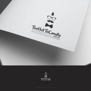 Too Hot to Candle   100% Soy Wax, organic, hand poured TooHotToCandle.com.au | Logo Design by Alex Martin