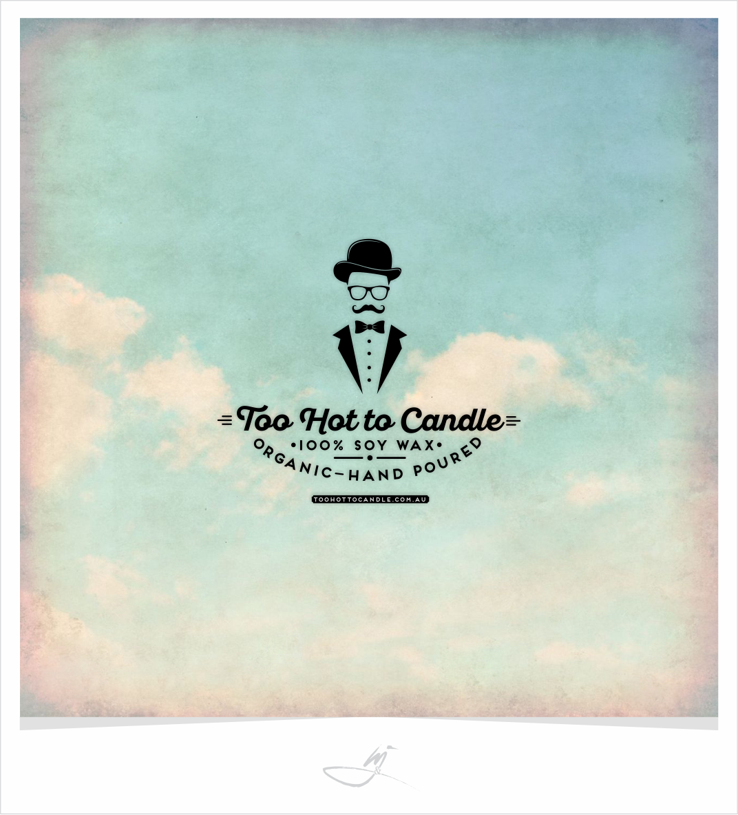 Logo Design by Mimi &amp; Max for Too Hot To Candle | Design #13031766