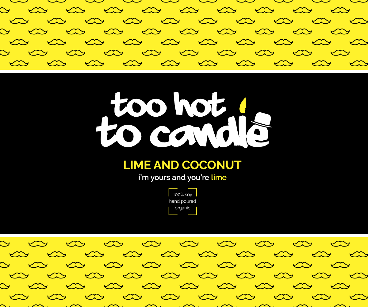 Diseño de Logo por HR Design para Too Hot To Candle | Diseño #13012709