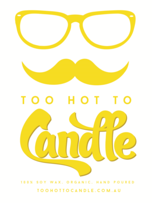 Logo Design by Cody Rostron for Too Hot To Candle | Design #13012395