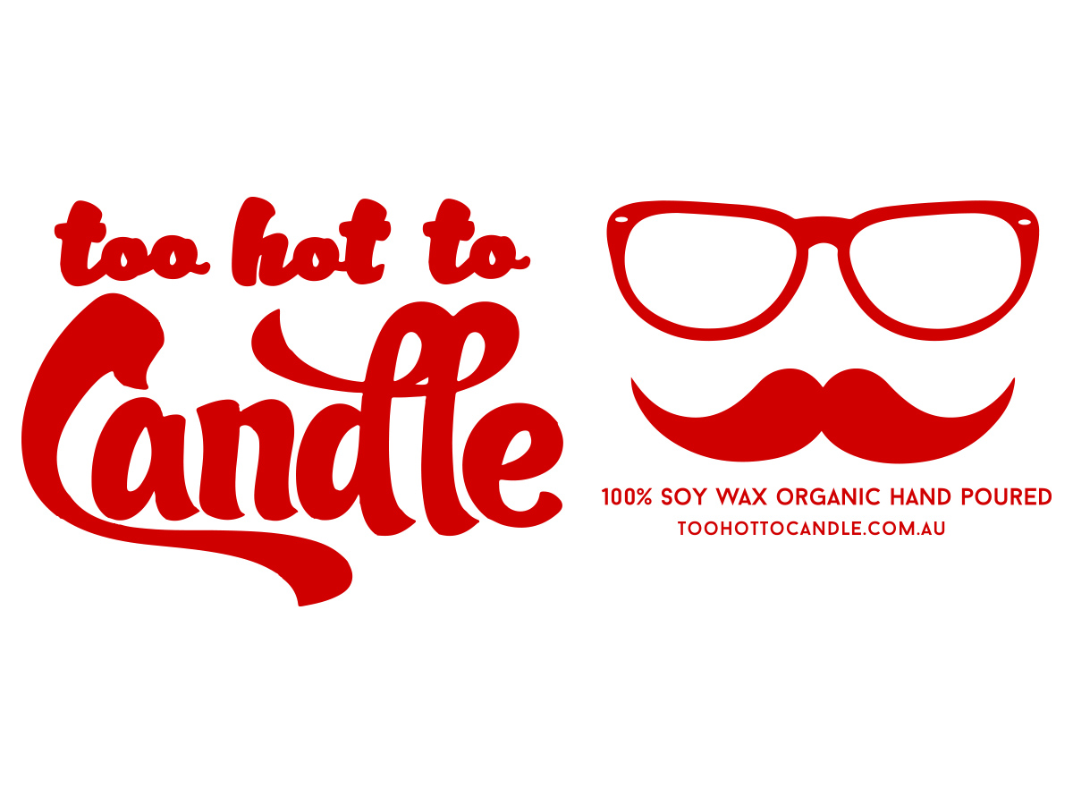 Logo-Design von Cody Rostron für Too Hot To Candle | Design #13043442