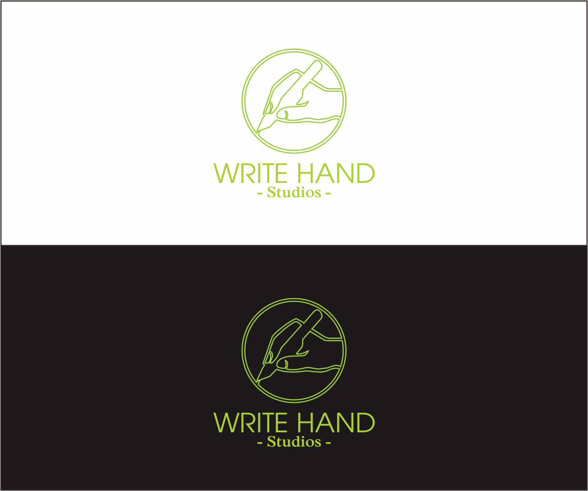 Logo Design by Al - Ghazalie for Write Hand Studios | Design #12994453