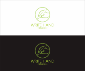 Logo Design by Al - Ghazalie for Write Hand Studios | Design: #12994453