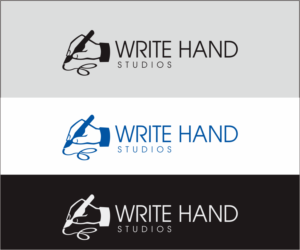 Logo Design by Al - Ghazalie for Write Hand Studios | Design: #12994455