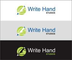 Logo Design by Al - Ghazalie for Write Hand Studios | Design: #12994456