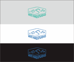 Logo Design by Al - Ghazalie for Write Hand Studios | Design: #12994469