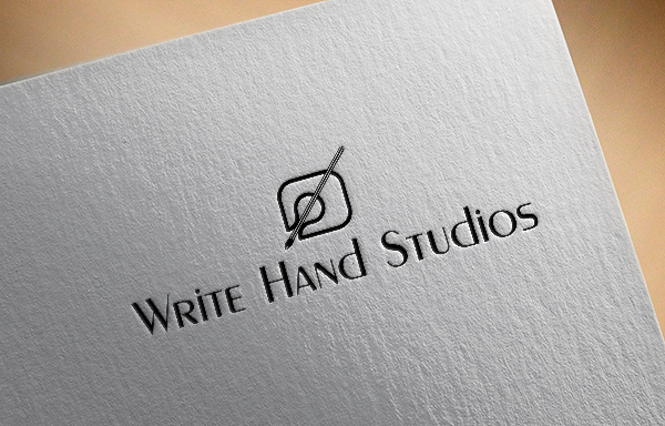 Logo Design by EGYPT KING for Write Hand Studios | Design #12988533