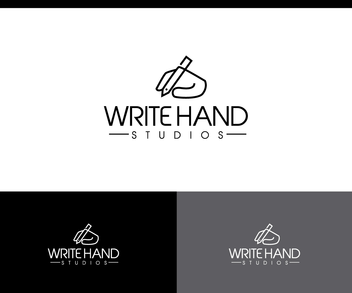 Logo Design by e-graphics for Write Hand Studios | Design #12986681