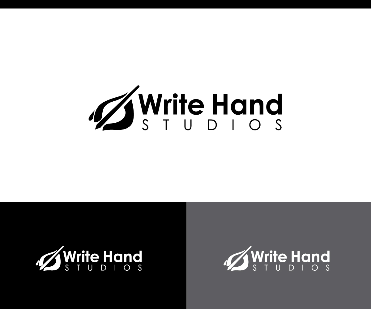 Logo Design by e-graphics for Write Hand Studios | Design #12986682