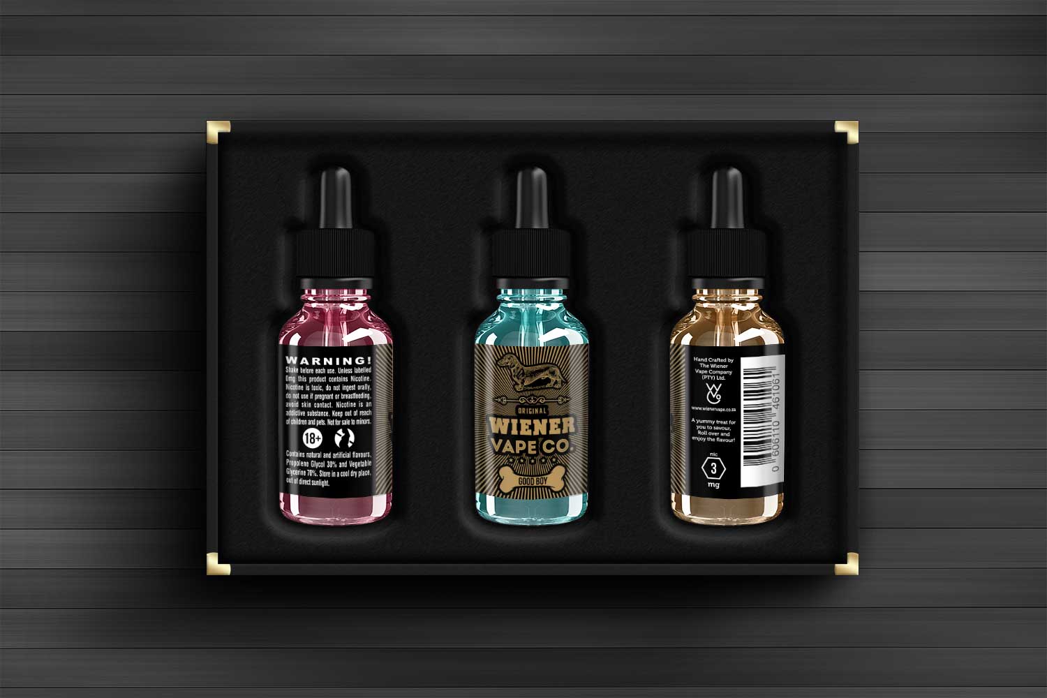 Label Design by wisdomalchemy for Wiener Vape Company (pty) ltd. | Design #13228693