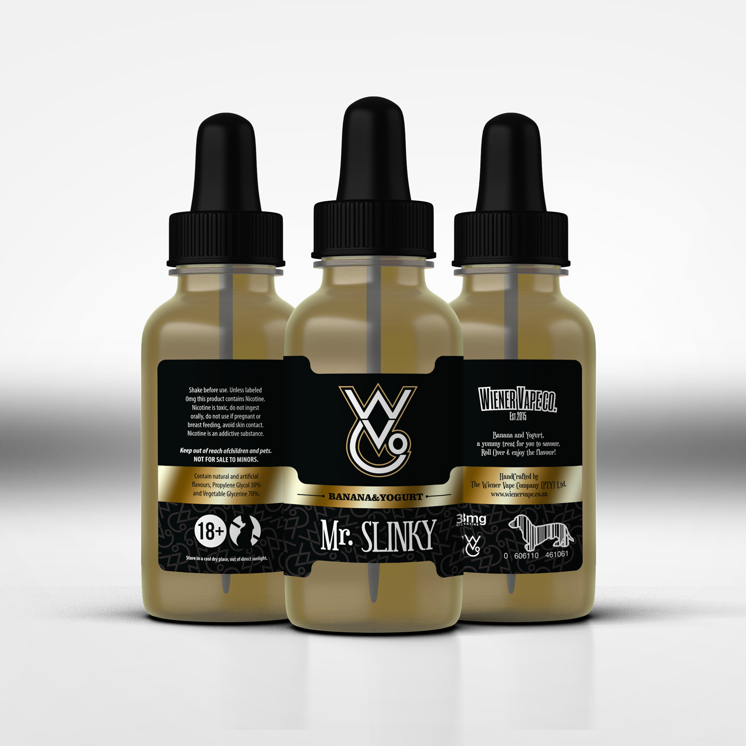 Label Design by skahorse for Wiener Vape Company (pty) ltd. | Design #13146814