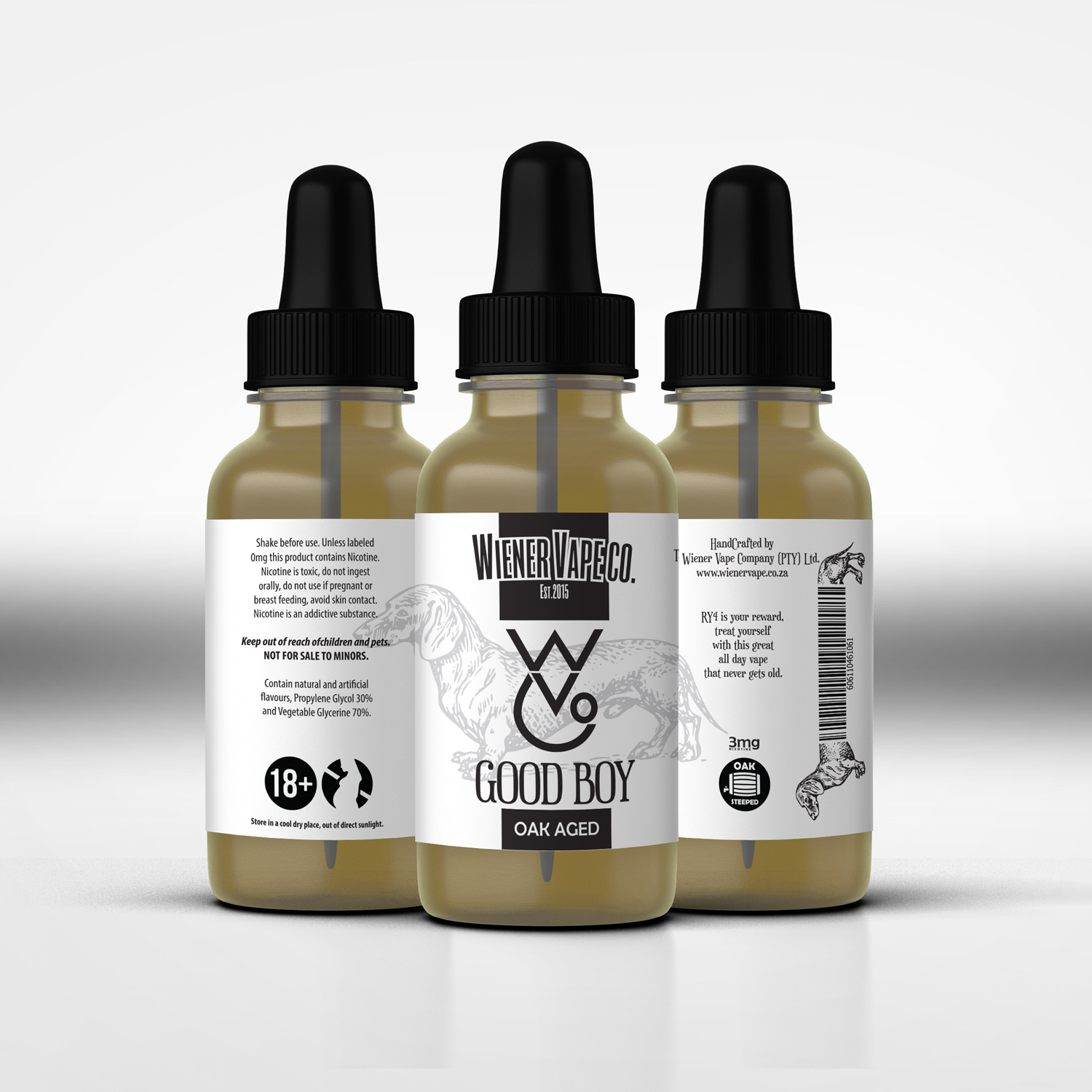 Label Design by skahorse for Wiener Vape Company (pty) ltd. | Design #13146853