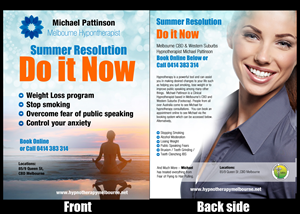 Flyer Design by uk for Acumen Clinical Hypnotherapy | Design: #2454020