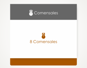 Diseño de Logo por Savana para 8 Comensales | Diseño: #12989874