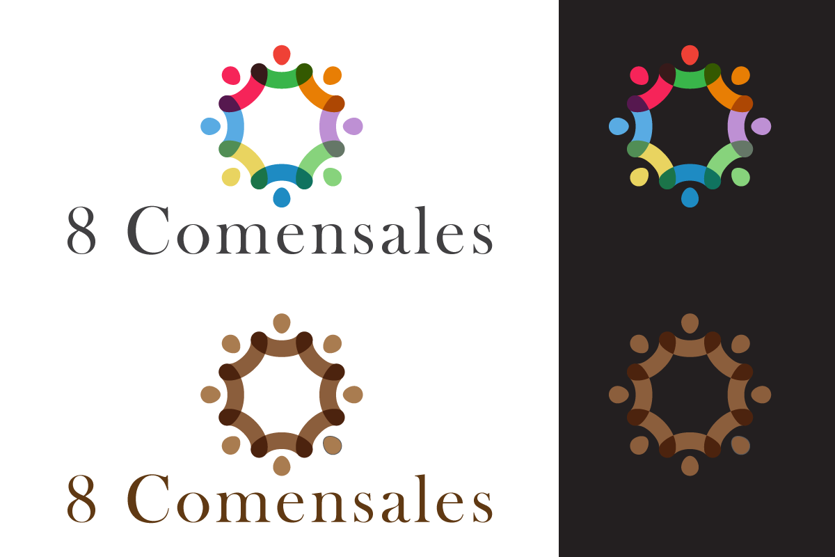 Diseño de Logo por Kashif Latif para 8 Comensales | Diseño #13018979