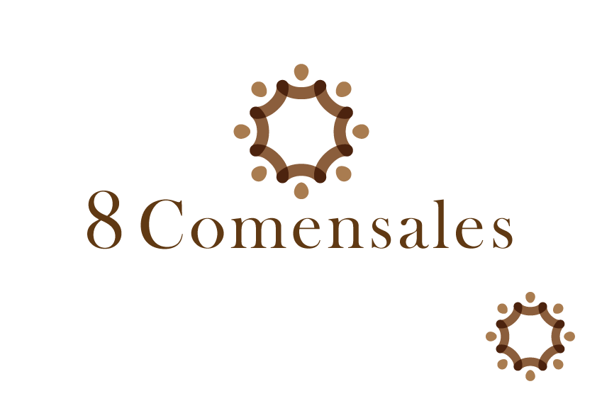 Logo Design by Kashif Latif for 8 Comensales | Design #13027306