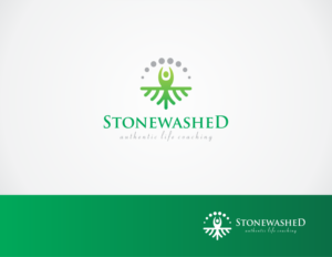 Stonewashed   authentic life coaching | Logo Design by Artipunan