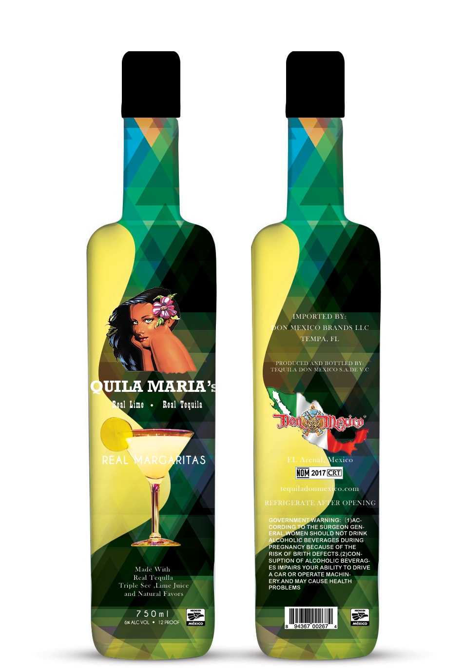 Label Design by Plastic for Don Mexico Brands LLC | Design #13102594