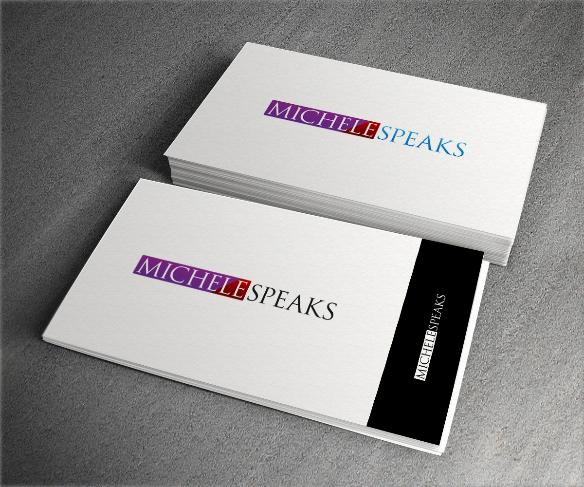 Logo Design by aglaronde23 for MicheleSpeaks | Design #13002949
