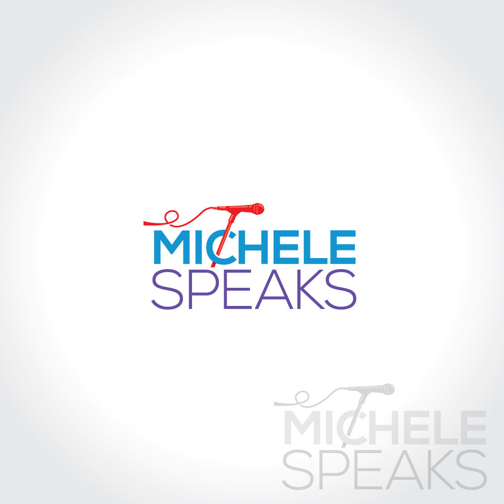 Logo Design by Sujit Banerjee for MicheleSpeaks | Design #12997803