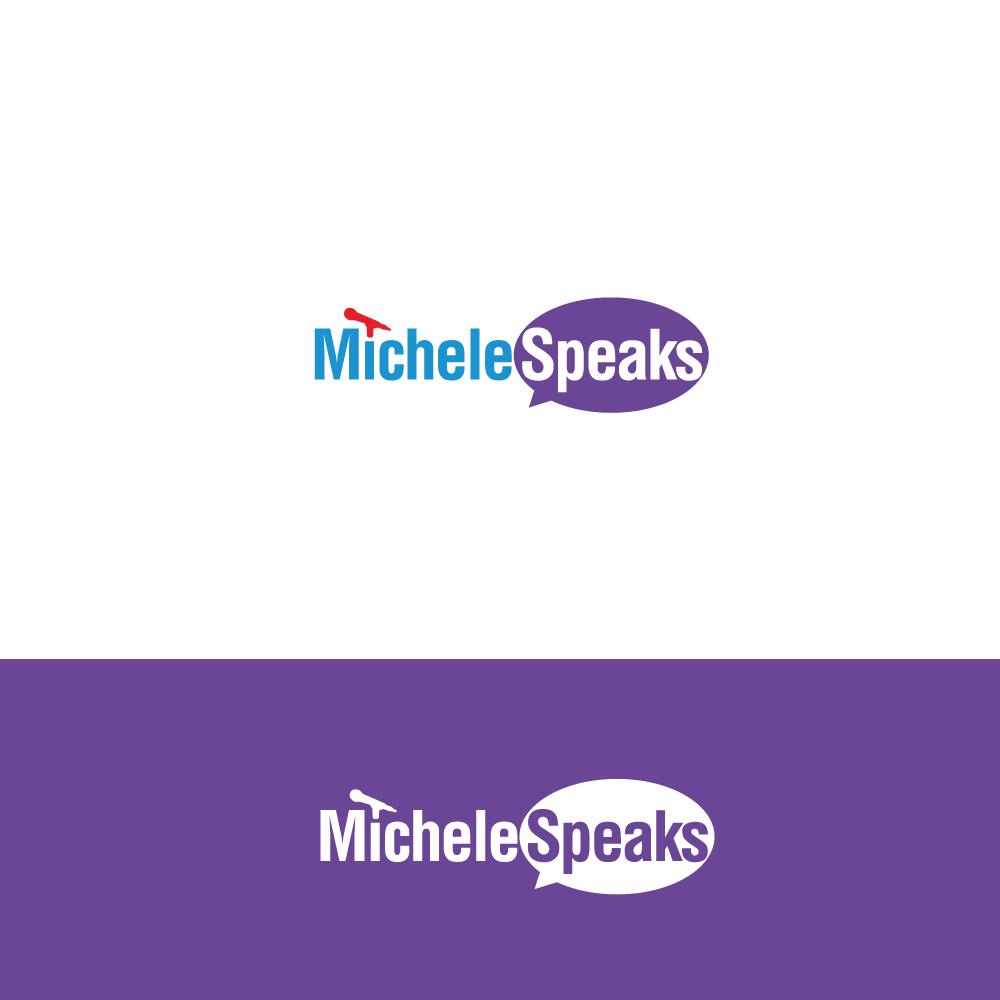 Logo Design by Sujit Banerjee for MicheleSpeaks | Design #12997806