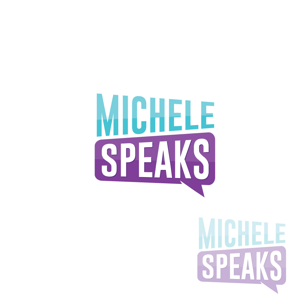 Logo Design by Sujit Banerjee for MicheleSpeaks | Design #12998259